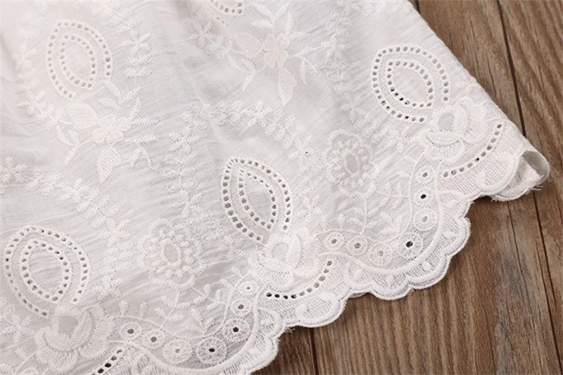 2017 летнее платье принцессы для девочек белые кружевные вечерние платья с