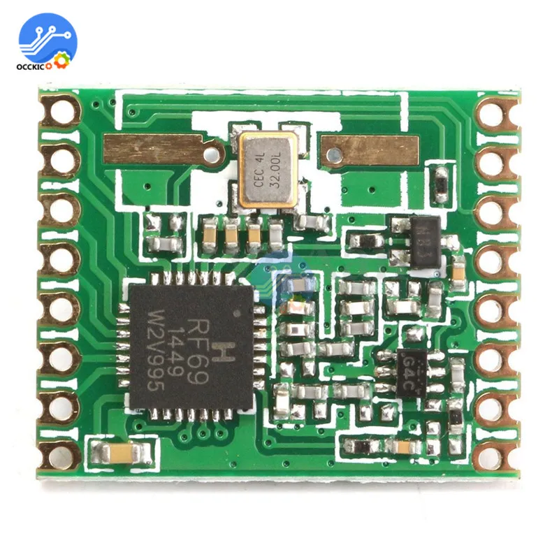 RFM69HW 433 МГц 915 RFM69CW 868 плата приемника HopeRF FSK беспроводной трансивер интерфейс SPI
