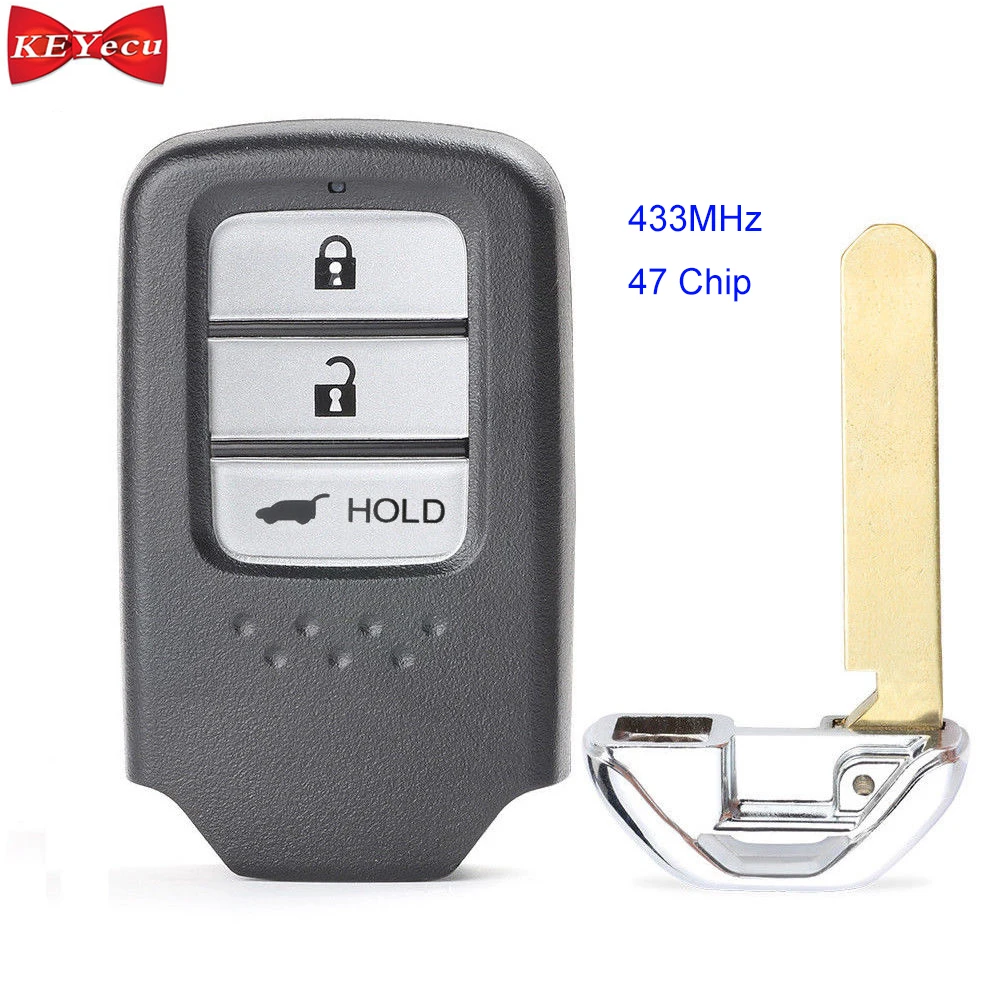 KEYECU для Honda CRV CR-V 2015 2016 2017 Φ 72147-TOA-H31 72147-TLA-T110-M1 A2C98319100 2018 MHz 47 Chip | Автомобили и