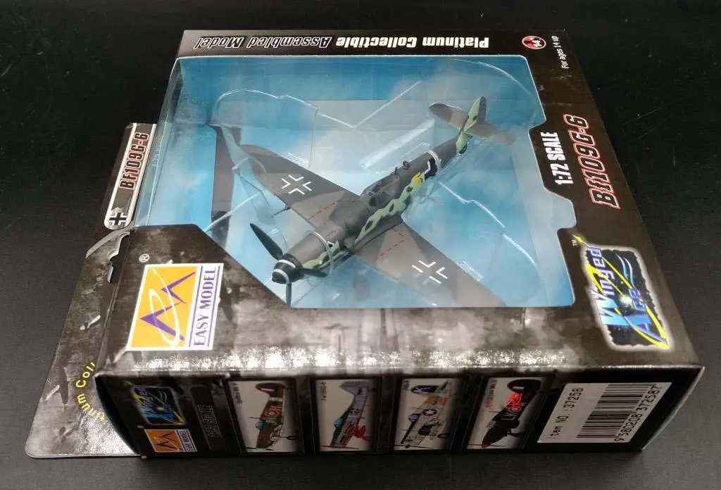 WWII German Messerschmitt Bf-109G-6 JG53 1945 1/72 не diecast easy model