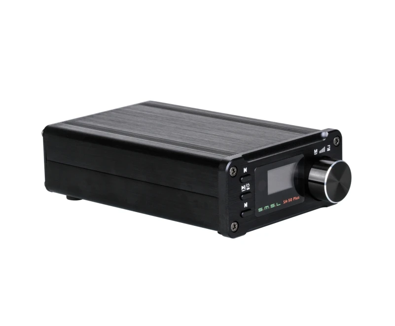 2018 SMSL SA 50 Plus аудио усилитель TAS5766M 2 1 AUX Hifi Цифровые усилители USB мини портативный