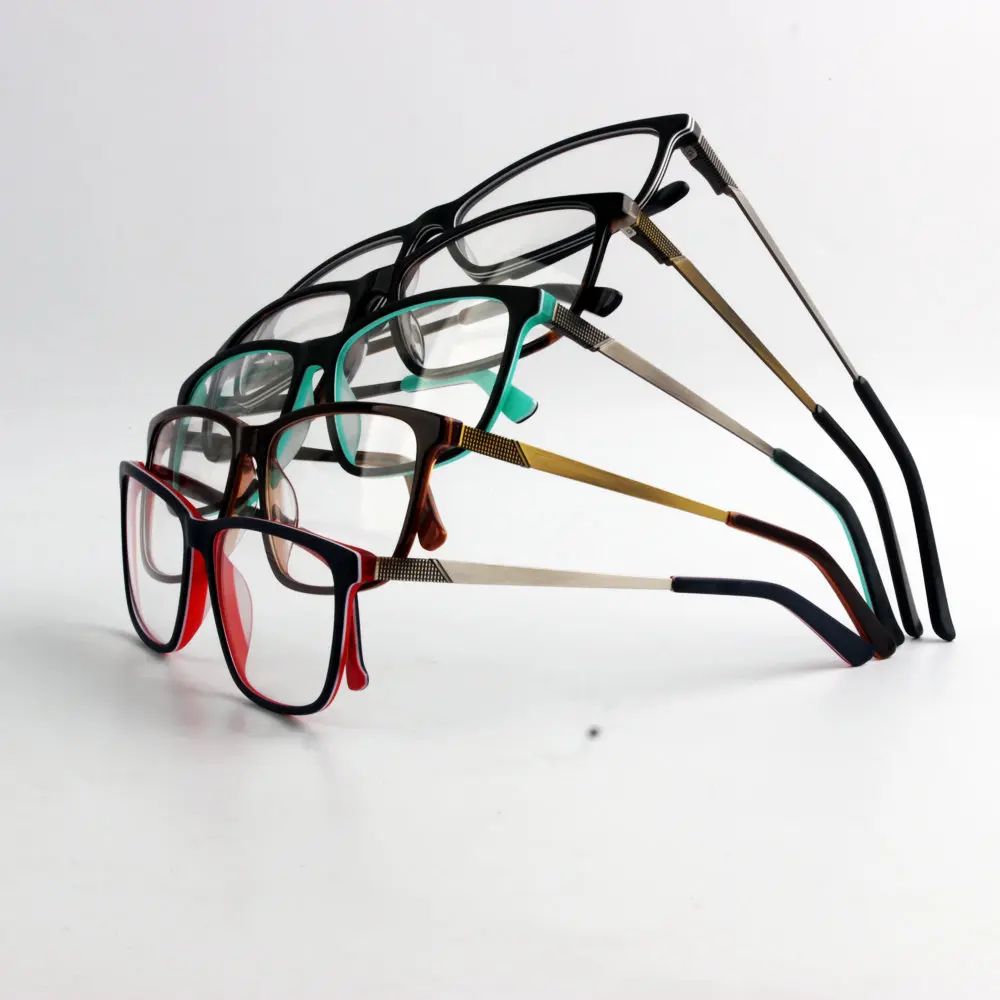 7525 оправа для очков ацетат металлическая мужчин производитель очков|frames for men|eye