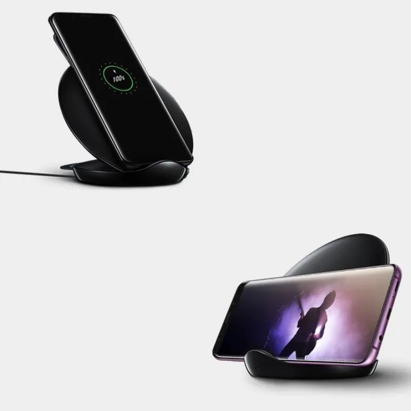 Оригинальный samsung S9 QI беспроводной быстрое зарядное устройство Подставка для Galaxy