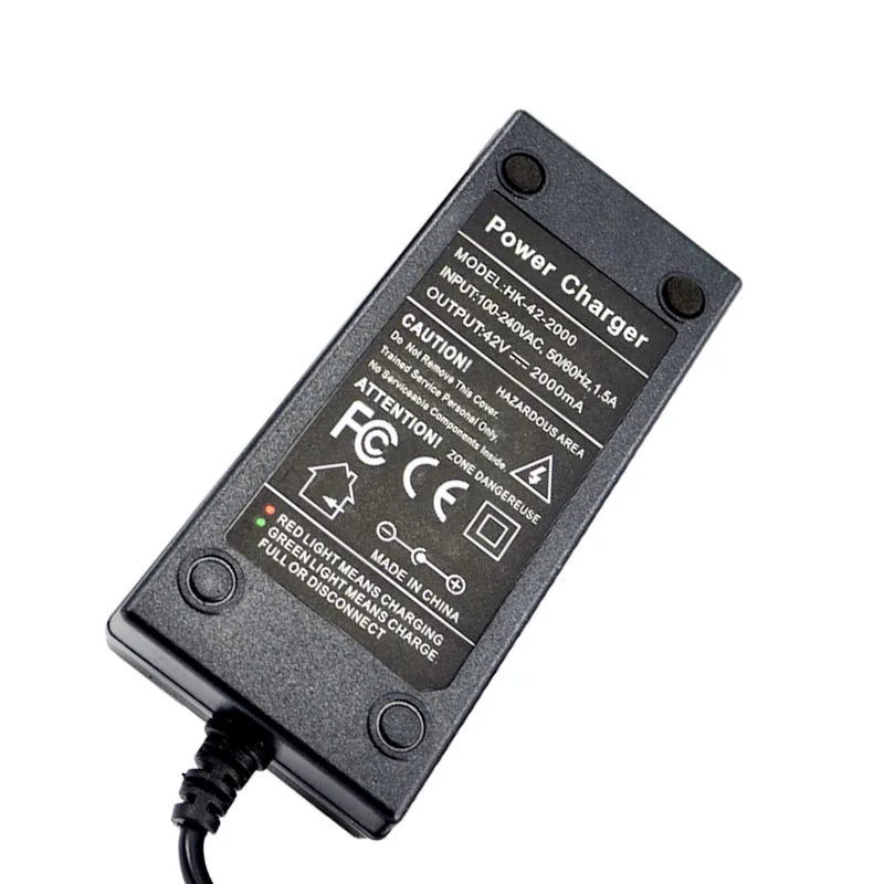Скутер 42V 2A адаптер питания PowerFast 3 Prong встроенный разъем карманный мод спортивный