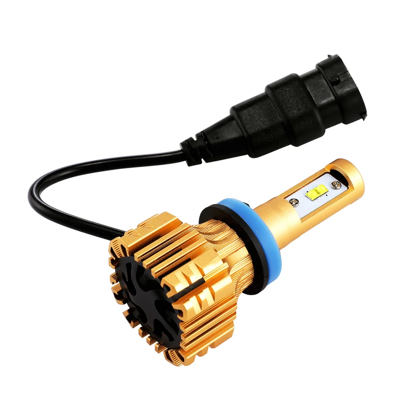 Oslamp S6 Серии SMD чипов 70 Вт H11 автомобиля светодиодный лампы 7000LM 6500 К Белый 12 В 24 авто