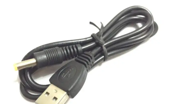 Зарядный кабель с USB на DC4.0 мм * 1 7 провод прямым током медное зарядное устройство