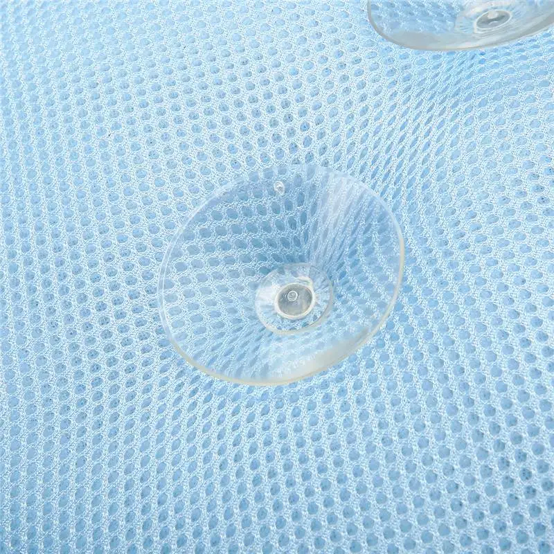 

3D Mesh Bathroom Spa Bathtub Pillow Non-Slip Cushioned Bath Tub Pillow Headrest With Suction Cups Soft Neck Bath Cushion