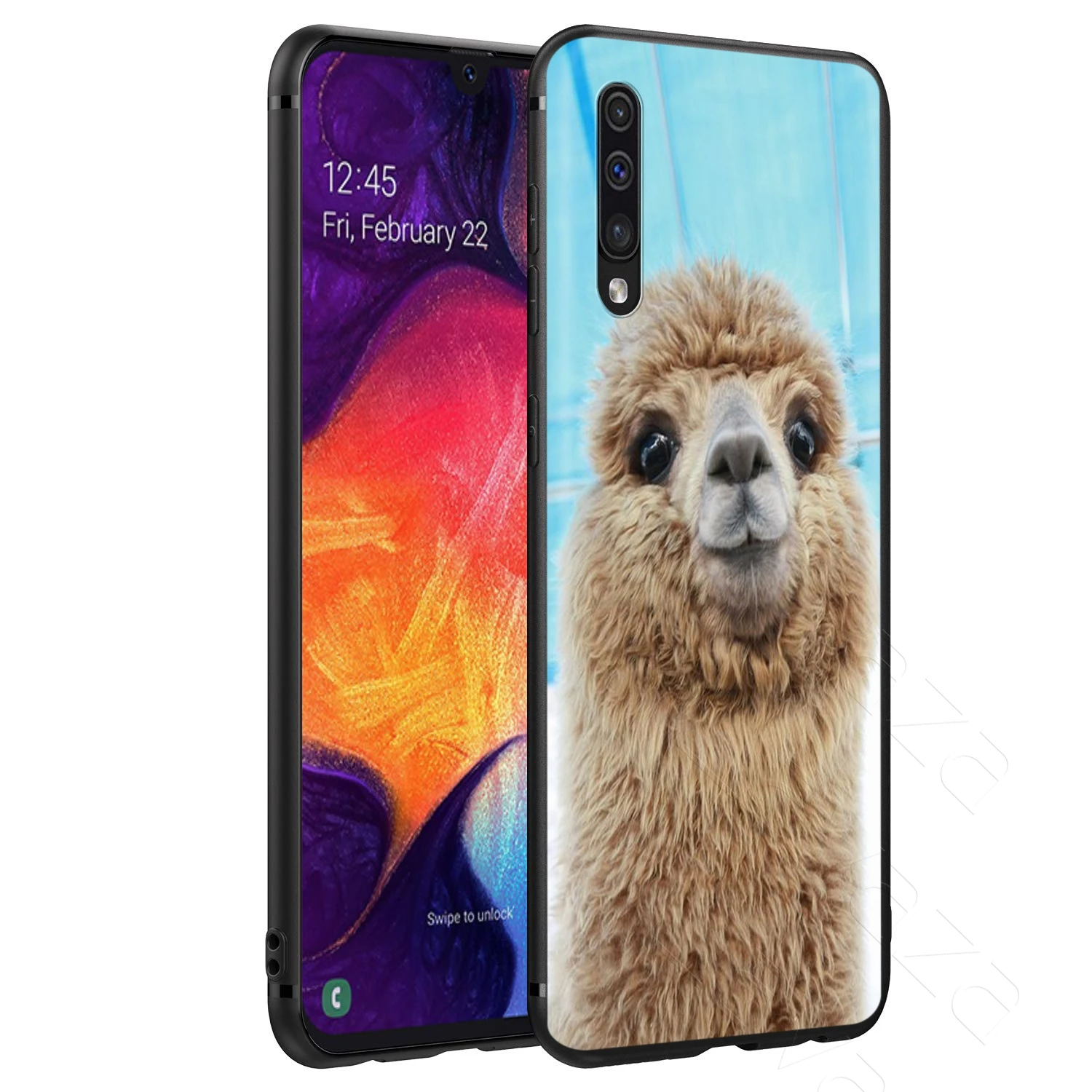 Lavaza лама ламы альпаки чехол с животным узором для Samsung Galaxy S6 S7 край J6 S8 S9 S10 плюс A3 A5