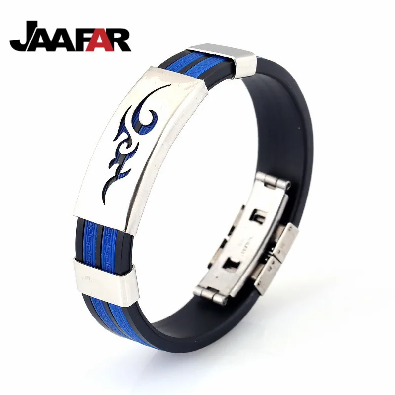 Новый модный спортивный браслет индивидуальные силиконовые браслеты Titanium