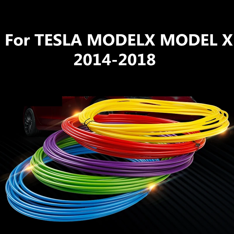 Для TESLA MODELX MODEL X 2014 2018 Автомобильная накладка на колеса из сплава защита арки
