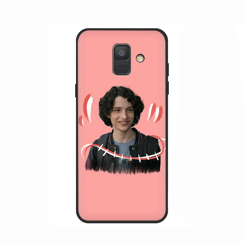 ТВ увлажняющим эффектом марки The Finn Wolfhard странные мягкий чехол для мобильного телефона чехол для samsung Galaxy A5 A6 A7 A8 A9 A10S A20S A30S A40S A50S A60 A70 J6 - Цвет: B12