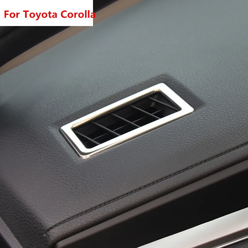 11 шт. для Toyota Corolla 2014 Нержавеющая сталь межкомнатные двери крыша окна фары
