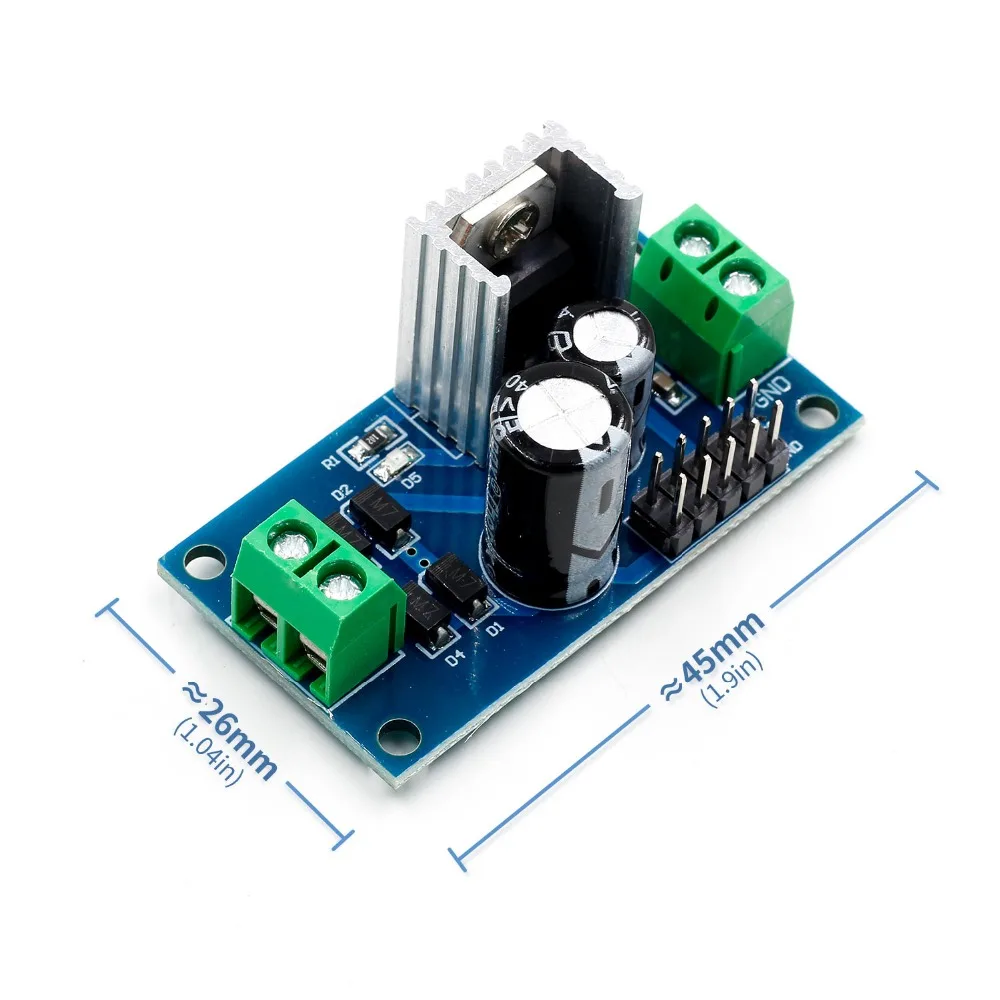 LM7805 LM7806 LM7809 LM7812 DC/AC три терминала регулятор напряжения Модуль питания 5 в 6 в 9 в 12 В выход Макс 1.2A