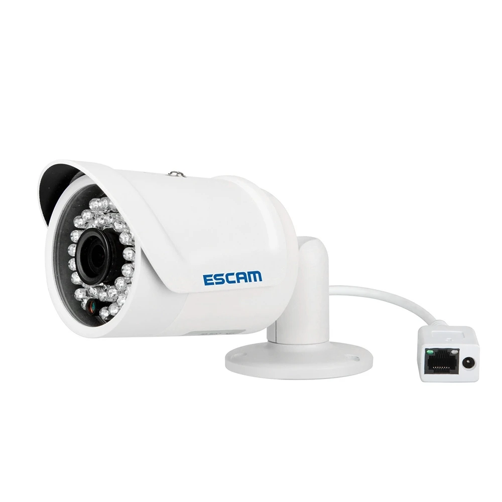 Escam qd320 720 P IP Камера 1.0 Мп ИК Открытый Пуля Камеры Скрытого видеонаблюдения Ночное