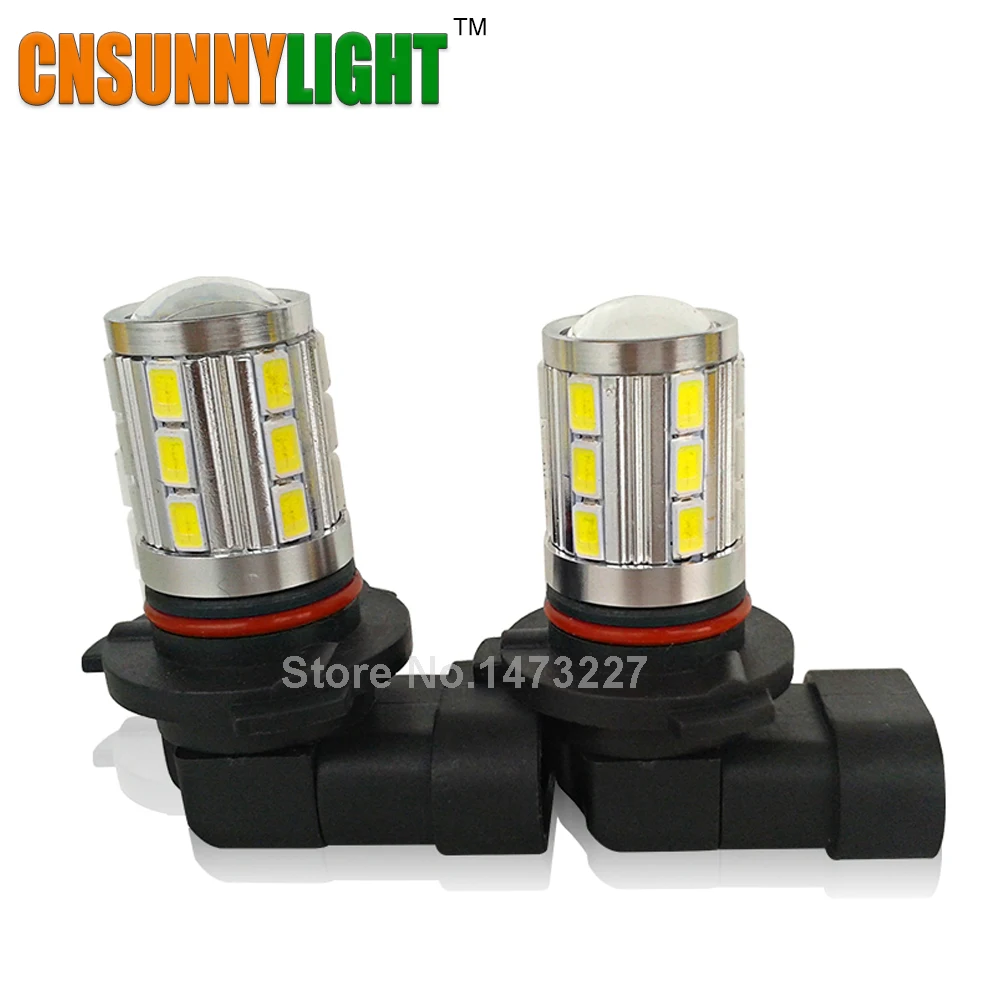 CNSUNNYLIGHT Высокая мощность 5730 21 SMD DC 12v 9005 HB3 6000K белый светодиодный фонарь|9005 hb3|led white