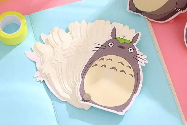 

Cute Novelty My Neighbor Totoro Memo Pad Loose Leaf Notepad Mini Memo Notepad Bookmark School Office Supply Gift Statioery