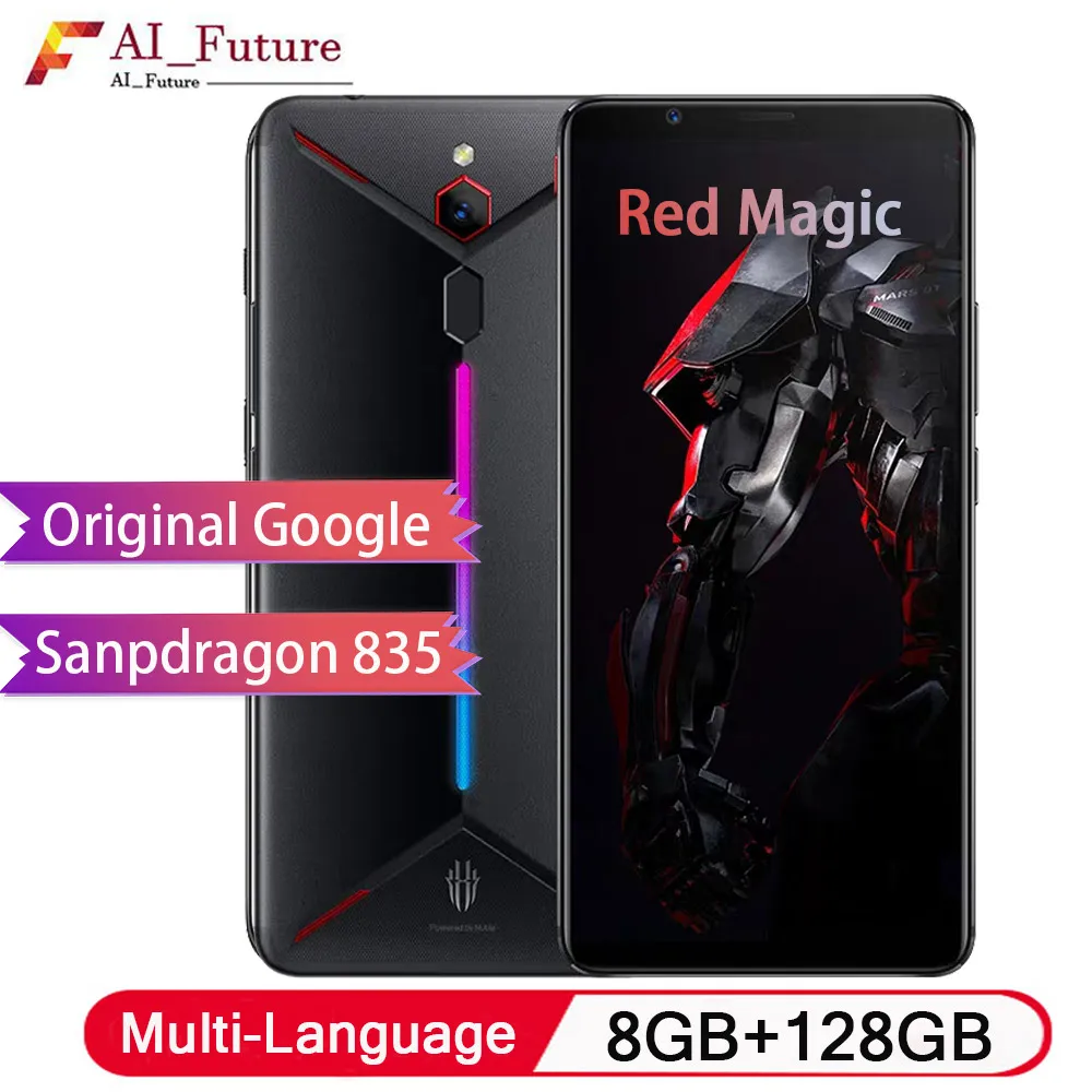 Оригинальный zte Nubia красный волшебный игровой мобильный телефон 6