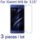 Прозрачнаяматоваянано противовзрывная Защитная пленка для мобильного экрана 3 шт.лот, защитные пленки для Xiomi Xiaomi Mi 5c 6 6e Mi5c Mi6 LCD