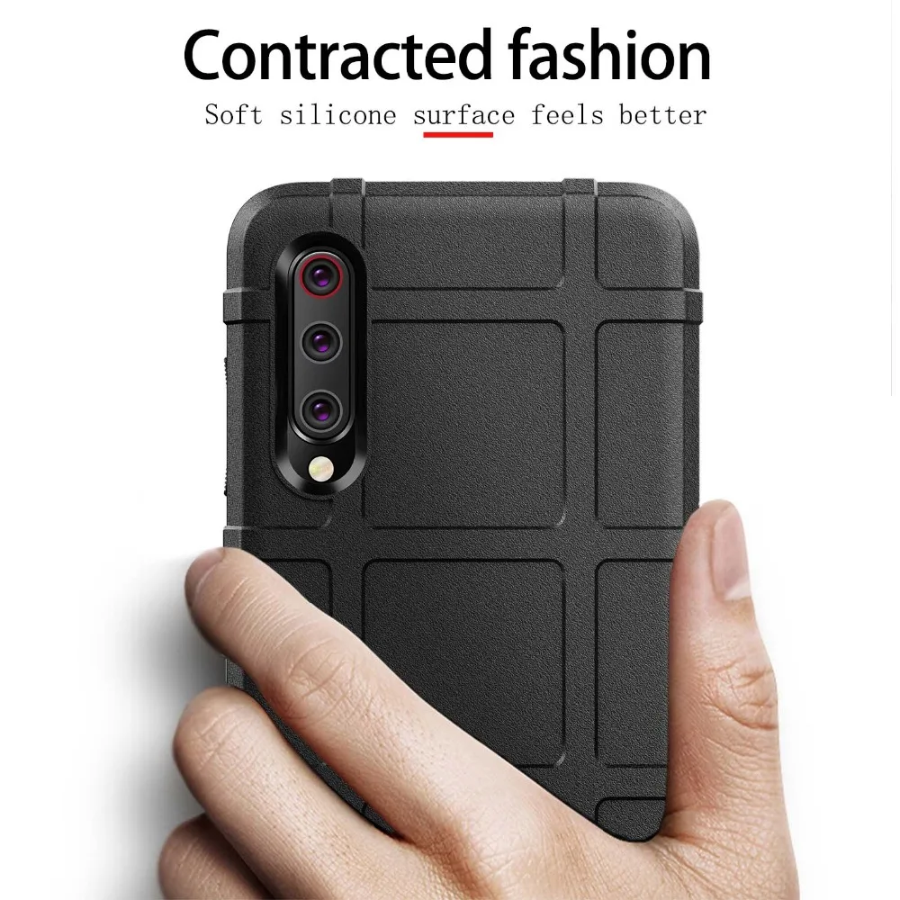Роскошная прочная защита Capa для Xiao mi 9 Чехол Мягкий силиконовый чехол