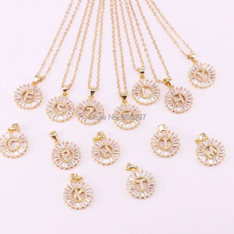 Ожерелье с подвеской в виде букв, 10 шт.