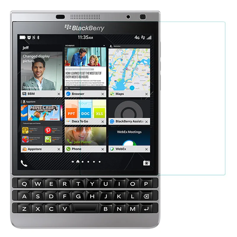 Закаленное стекло для BlackBerry Passport Silver Edition Q30 SE SilverEdition защитная пленка экрана |