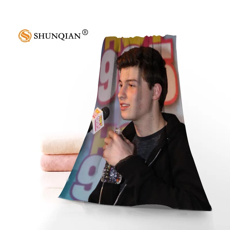 Новинка полотенце Shawn Mendes на заказ хлопковые полотенца для лица с принтом/банные