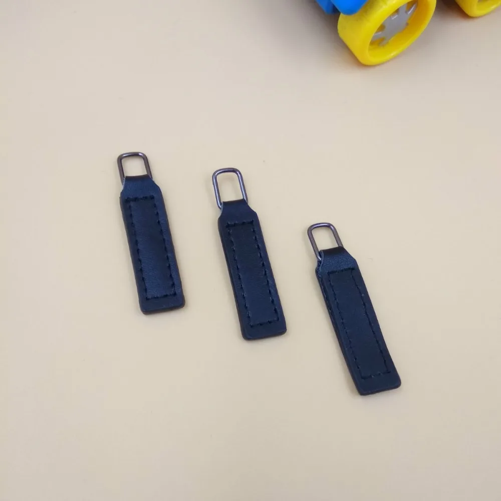 Новинка Слайдеры для головы на молнии #5 #8 черный кожаный съемник 5 шт. ремонт