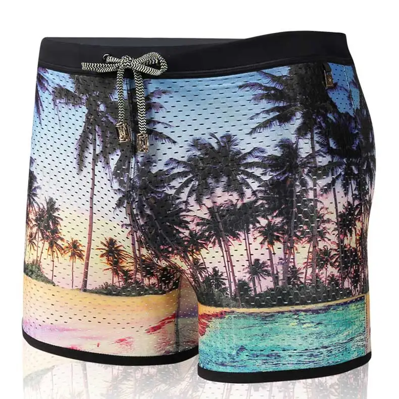 Плавки Мужская одежда шорты для бассейна maillot de bain бикини дышащий сексуальный купальник купальный костюм трусы - Цвет: GMY1278