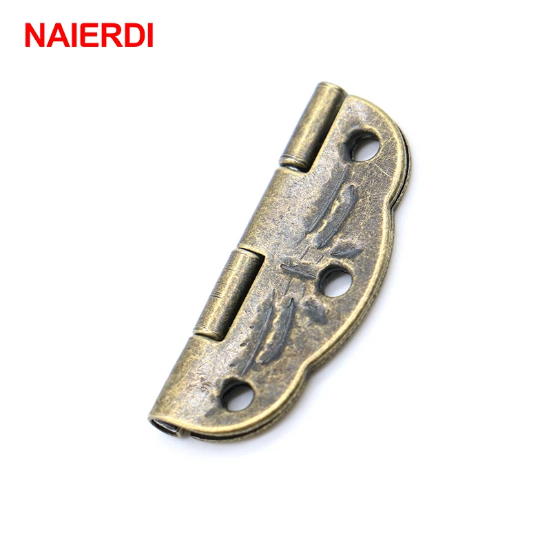 10 шт. бронзовые мини петли для ящиков шкафов 30 х22 мм|box glitter|box counterbox shipping |