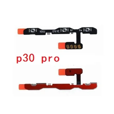 10pcs For Huawei P30 Pro Power On Off Volume Switch Side Button Key Flex Cable Replacement Parts | Мобильные телефоны и