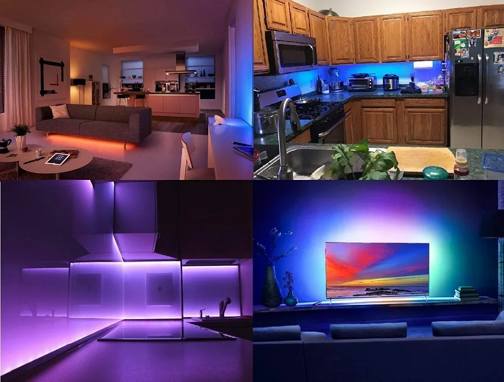 Wifi Светодиодная лента RGB водонепроницаемая лента 5050 25 м 15 м 10 м RF сенсорный пульт RGB светодиодный wifi контроллер усилитель+ 12 В Светодиодный источник питания