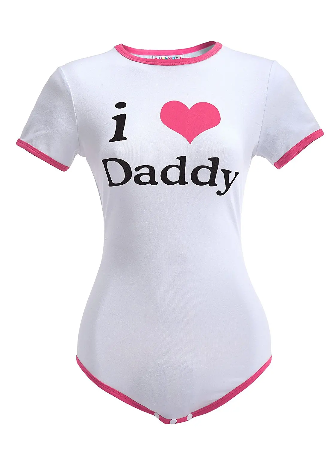 XL-No.15 Abdl взрослый комбинезон милый Ddlg Женский высокого класса с коротким рукавом повседневные подгузники любовник с застежкой в промежности комбинезон папы дом розовый принцесса - Цвет: XL-No.15