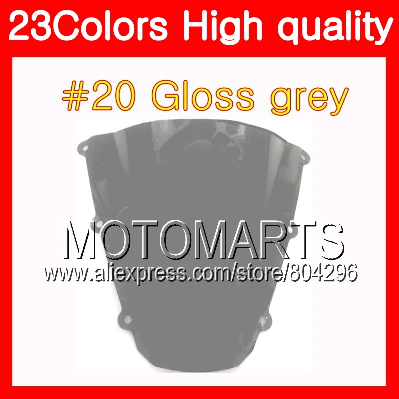 23 Цвета ветрового стекла для Honda nsr125r 87 88 89 90 91 92 93 94 95 96 97 98 99 00 nsr125 R 88 Chrome черный прозрачный дым лобовое стекло - Цвет: NO.20