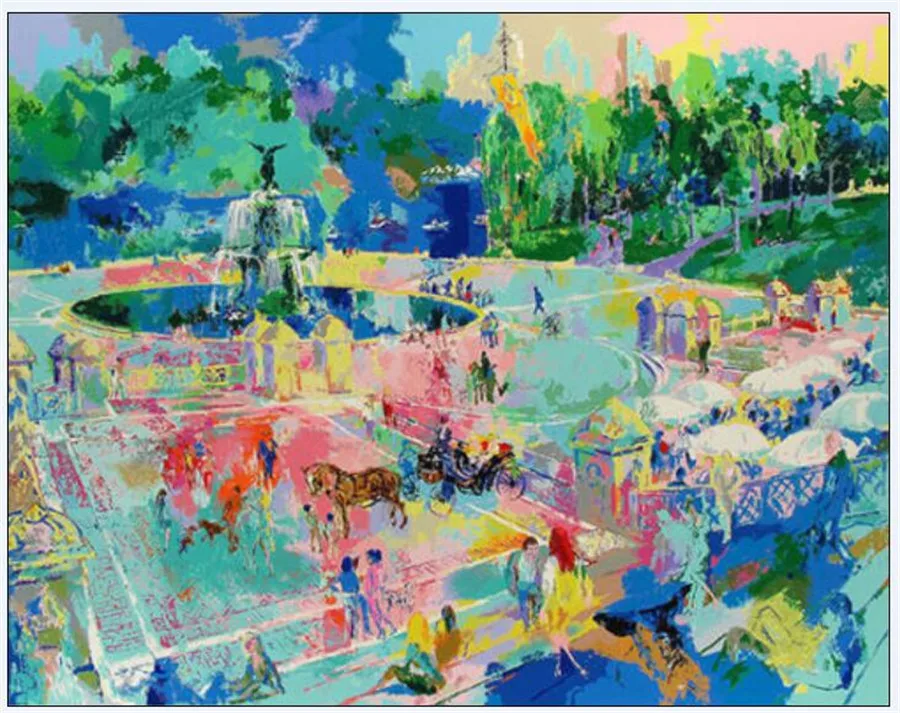 LeRoy Neiman музыка и спорт событие цветной принт Холст Картина гостиная спальня