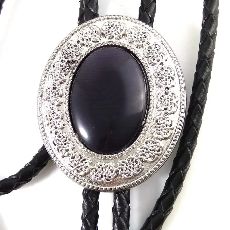 5 шт. оптовая продажа черные кожаные галстуки для мужчин металлическая пряжка с