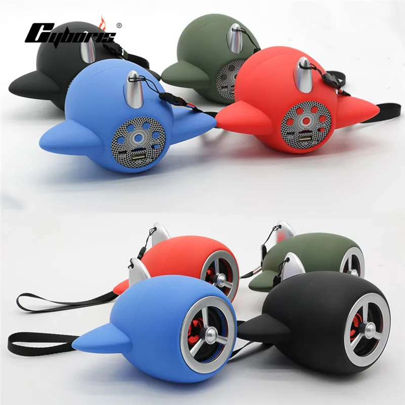 CYBORIS Громкоговоритель Мини Самолет Пропеллер дизайн Портативный беспроводной