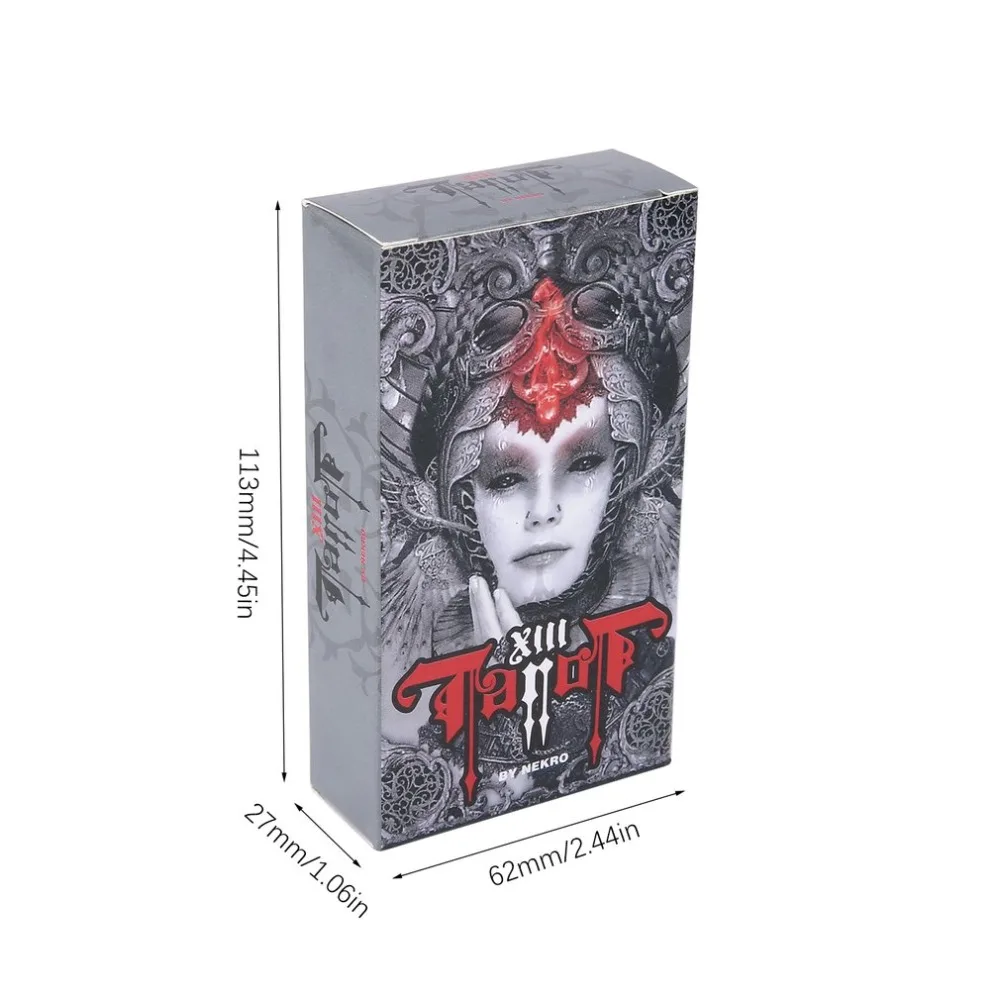 Новинка колоды карт Dark tarot английская испанская французская немецкая версия