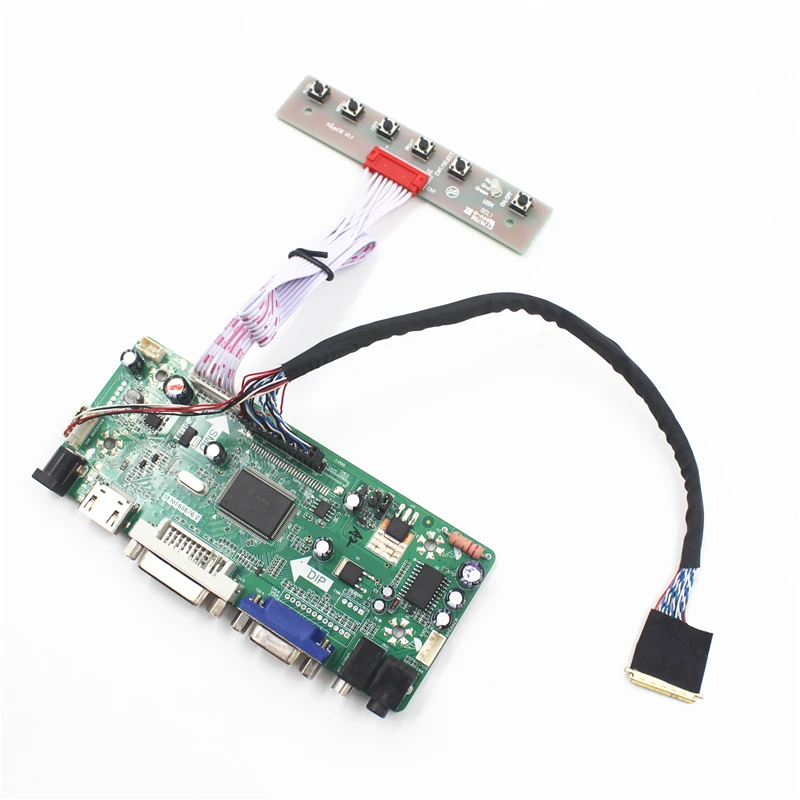 Плата контроллера ЖК дисплея VGA HDMI совместимая с DVI для 17 3 дюймов 1920x1080 HSD173PUW1 WLED LVDS