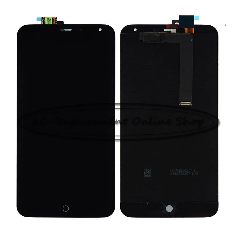 100% протестированный черный/белый 5 36 дюймовый ЖК дисплей для Meizu MX4 M461 M461U +