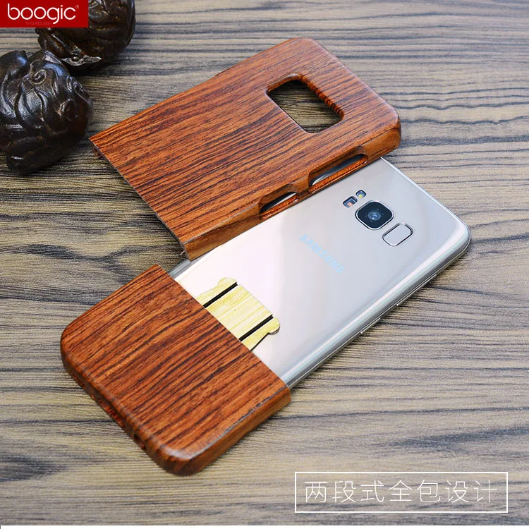 100% Оригинальный Деревянный чехол для телефона Samsung Galaxy 8 пиратский якорь волок