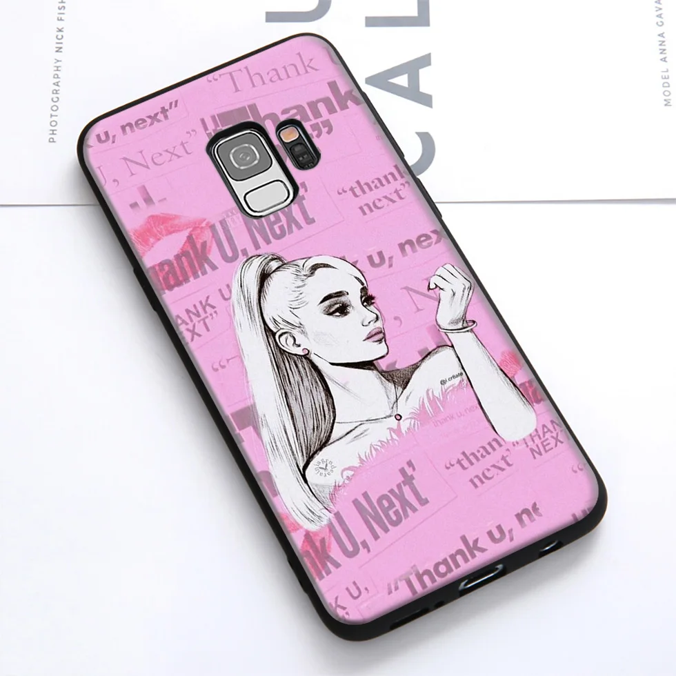 WEBBEDEPP Ariana Grande Soft Case for Samsung Galaxy S10 S10e S9 S8 Plus S7 S6 Edge &amp J6 2018 Note 10 9 8 |