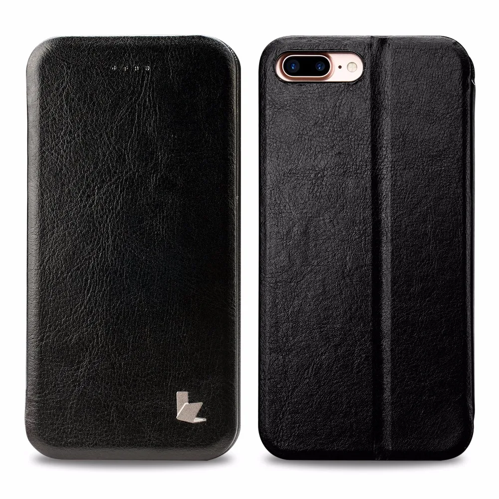 Jisoncase чехол для iPhone 7 Plus покрытие из микрофибры для Apple iPhone 7 Plus Элитный бренд антидетонационных Магнитная подставка withLogo