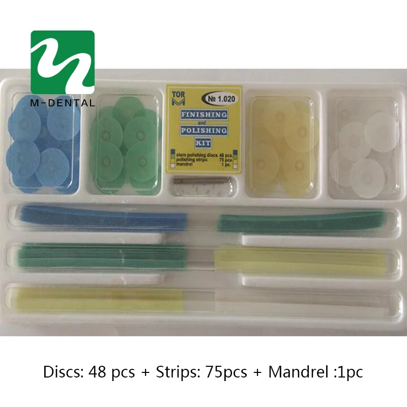 Набор насадок для стоматологической отделки и полировки дисков принадлежности