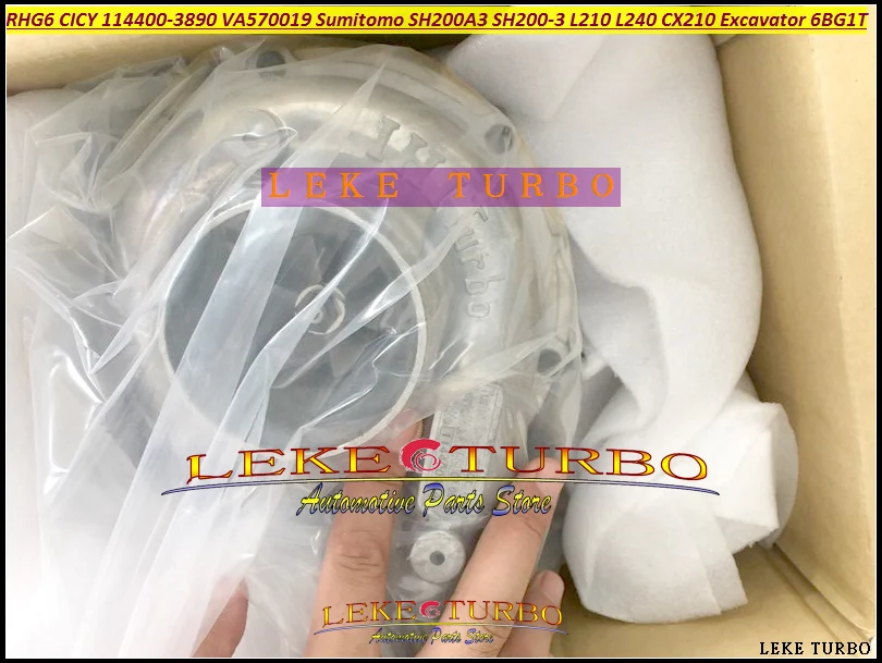 RHG6 CICY 114400 3890 1144003890 1 14400 VA570019 оригинальный турбо для SUMITOMO SH200 3 L210 L240 CX210 Excavator 6BG1