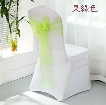 

Элегантное зеленое яблоко, стул с поясом из тонкой ткани, Бесплатная доставка для декора свадебной вечеринки
