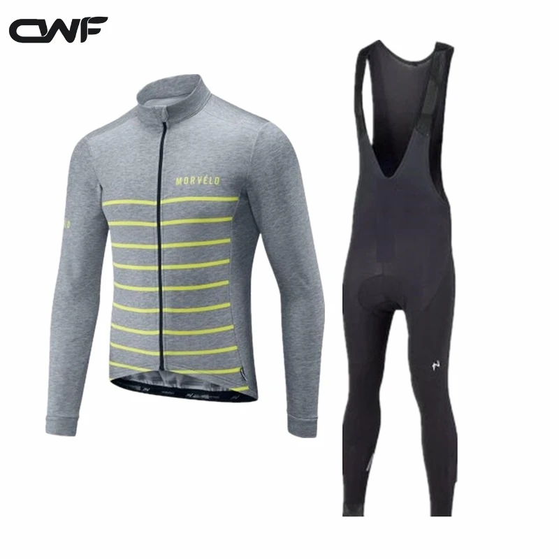 2018 мужские зима флис новая Мор с длинным рукавом велосипед Велосипедный Спорт