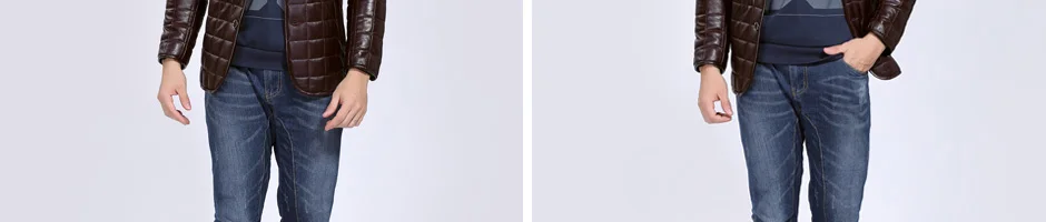 Зимнее кожаное меховое пальто, мужское пальто из настоящей овчины, мужское пальто из натуральной кожи, норковый воротник, кожаное пальто, толстое пуховое пальто, дешево