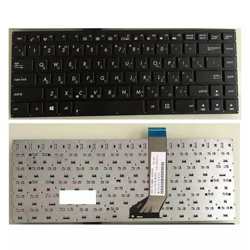 Русская RU клавиатура для Asus X402C S451 S451L S451E S400CB S451LB S400C X402 F402C S400 S400CA x402CA 0knb0-aru41000 black |