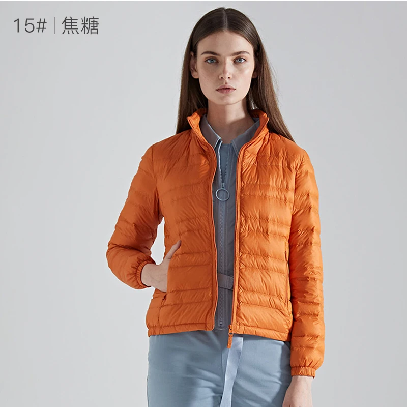Female down jacket female 2019 new thin section short ladies women's winter XXXL ladies' jacke | Женская одежда