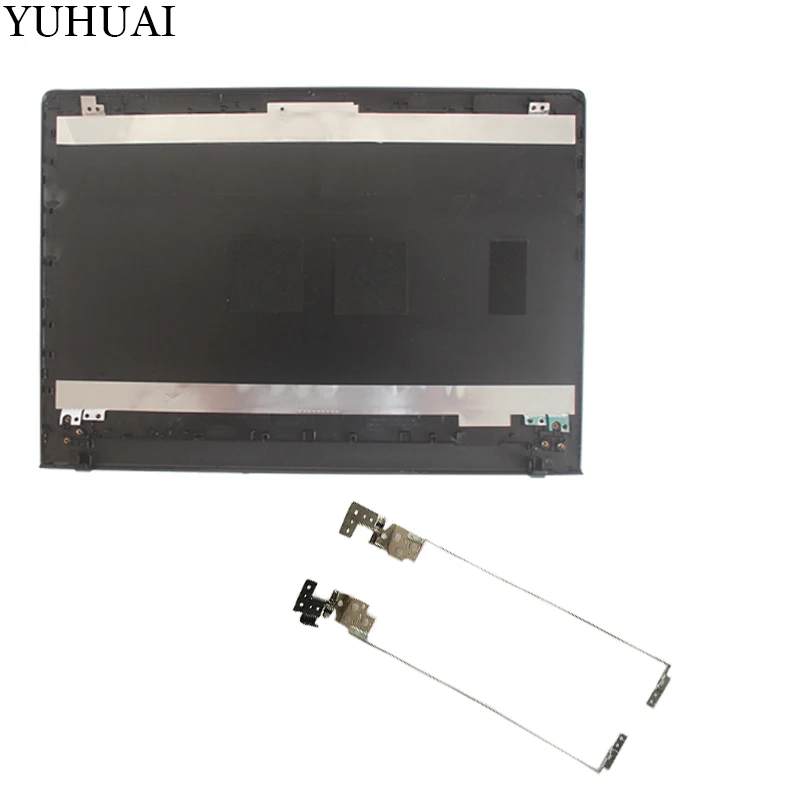 Чехол для lenovo 100-15 100-15IBD B50-50 ЖК-задняя крышка/ЖК-рамка Крышка черный - Цвет: A and Hinges